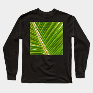 Tahiti Palm Leaf Long Sleeve T-Shirt